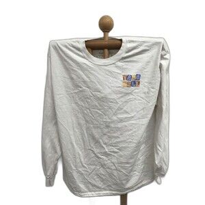 Taco Bell Retro Logo Men Long Sleeve Tostados Burritos Fast Food T shirt XL